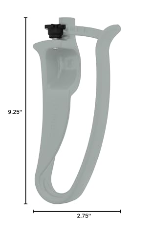 Zeroll Universal Standard Length EZ Disher Food Portion Control Scoop Designed for Right or Left Hand Use Dishwasher Safe NSF Approved  2 3/4-Inch  Gray - Image 5
